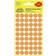 Avery Bright Orange Dot Stickers