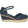 Tommy Hilfiger Basic Closed Toe Mid Wedge - Desert Sky