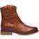 Bianco Biaatalia Leather Boot - Brown/Cognac