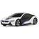 Jamara Voiture télécommandée BMW I8 27 Mhz 1:24 Blanc Noir