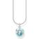 Thomas Sabo Globe Necklace - Silver/Blue