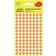 Avery Bright Orange Dot Stickers