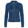 Vero Moda Hot Soya Short Denim Jacket - Blue/Medium Blue Denim