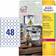 Avery Weatherproof Film Labels