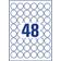 Avery Weatherproof Film Labels