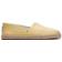 Toms Plt Dye Yel Cvs/rope Wm Alpr E Slip-On - Amarillo