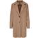 Only Solid Coat - Beige/Woodsmoke