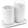 Brabantia Ensemble d'accessoires 3 pièces Blanc