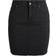 Pieces Aia Mw Dnm Skirt Black Female