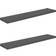 vidaXL 323821 Vägghylla 120cm 2st