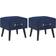 vidaXL 276383 Sengebord 35x40cm 2stk