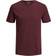 Jack & Jones Jjeorganic Basic Tee SS O-Neck Noos T-Shirt Rouge