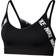 NIKE Dri-Fit Indy Padded Logo Sports Bra- Black/White