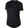 NIKE Miler Short-Sleeve Running Top Women - Black