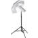 Walimex Lampada per Treppiede Altezza Max 25.6 cm Nero 17698