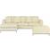 Beliani Oslo with Footstool Right-Hand Soffa 270cm 4-sits