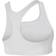 NIKE Medium Support Swoosh Sports Bra - White/Black