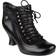Hush Puppies Stivali da donna/donna Vivianna in pelle con tacco e lacci - Nero