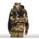 Adidas Camo All Over Print Hoodie Men - Wild Pine/Multicolor/Black