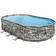 Bestway Piscina ovale Power Steel Comfort idromassaggio Jet 610X366X122 56719