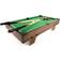 Power Play Table De Billard 27 Pouces Brun 20 Pièces