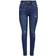 Only Mila Life Hw Ankle Skinny Fit Jeans - Blue/Dark Blue Denim