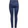 Only Mila Life Hw Ankle Skinny Fit Jeans - Blue/Dark Blue Denim