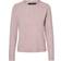 Vero Moda Doffy O-Neck Long Sleeved Knitted Sweater - Purple/Woodrose