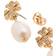 Tory Burch Burch-Pendant Earrings With Logo Jewels Oro-Donna