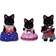 Sylvanian Families Midnight Cat Family