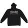 Thrasher Magazine Flame Logo Hoodie Unisex - Black/Black