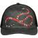 Gucci Kingsnake Print GG Supreme Baseball Hat - Black/Grey