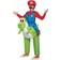 Nintendo Uppblåsbar Ridande Super Mario Barn Maskeraddräkt