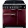 Rangemaster ELA90DFFCY/ Elan Deluxe 90cm Dual Fuel Cranberry Red