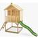 TP Toys Hill Top Tower Wooden Playhouse with Slide