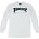 Thrasher Magazine Skate-Mag Long Sleeve T-shirt - White