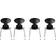 Fritz Hansen Myran 3101 4-Pack Köksstol 81cm 4st