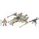 Hasbro Star Wars Mission Fleet Stellar Class Luke Skywalker X Wing Fighter