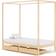 vidaXL Four-Poster 2 Drawers