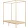 vidaXL Four-Poster 2 Drawers