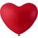 Creativ Company Palloncini a forma di cuore rosso conf. da 8 pezzi 59176