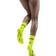 CEP Compression Mid Cut Socks Women - Neon Yellow/Black