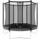 BERG Trampoline Favorit Regular 270 Grey Filet de Securite Comfort