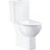 Grohe Bau Ceramic Set wc monoblocco con cassetta e copriwater softclose, rimless, bianco alpino 39604000