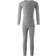 Reima Kinsei Kid's Wool Base Layer Set - Melange Grey (536446-9400)