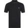 Fred Perry Plain Polo - Black/Chrome