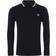 Fred Perry Twin Tipped Polo Shirt - Black/Porcelain