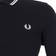 Fred Perry Twin Tipped Polo Shirt - Black/Porcelain