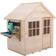 TP Toys Hideaway Wooden Playhouse with Mud Kitchen