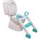 DreamBaby Marchepied de toilette bleu/blanc